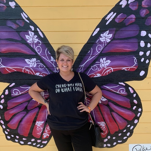 Badgley Mischka shoulder bag and wallet. Like new. Can be worn as a crossbody. - Picture 4 of 4